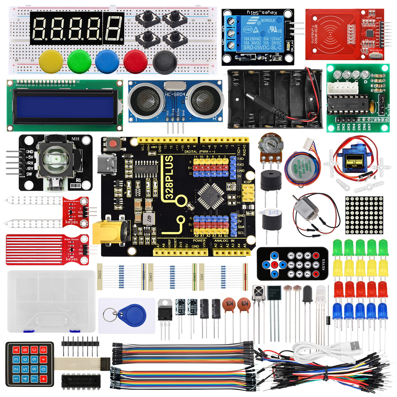 Diy Electronics Online - Keyestudio UNO R3 40Project Professional Starter