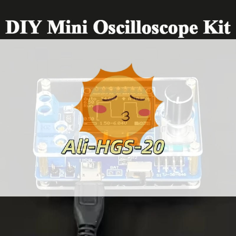 Hobby Diy Electronics Kit - Oscilloscope DIY Mini Kit STC8K8A MCU