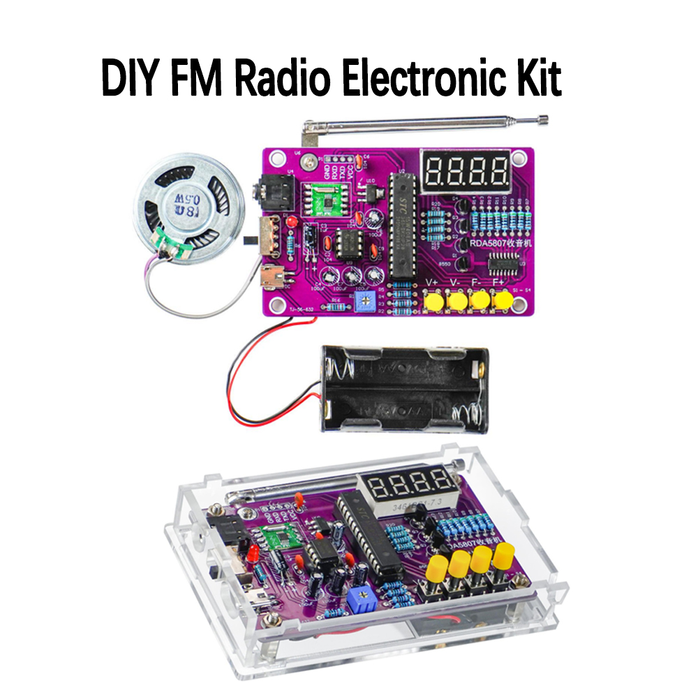 Diy Electronics Hobby - DIY FM Radio Electronic Kit 87-108MHz