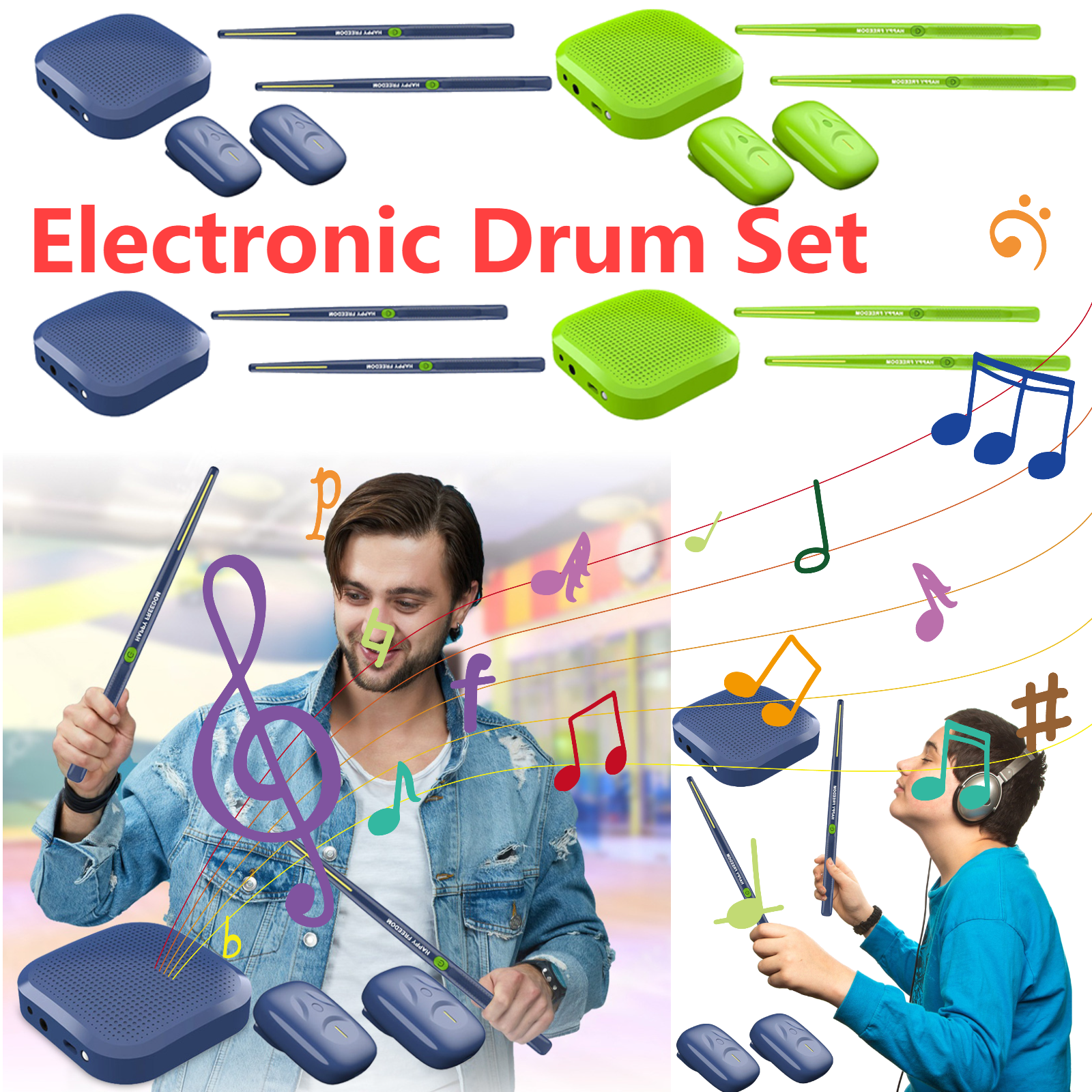 Diy Electronics Music - Electronic Air Drumsticks Somatosensory Virtual Drum