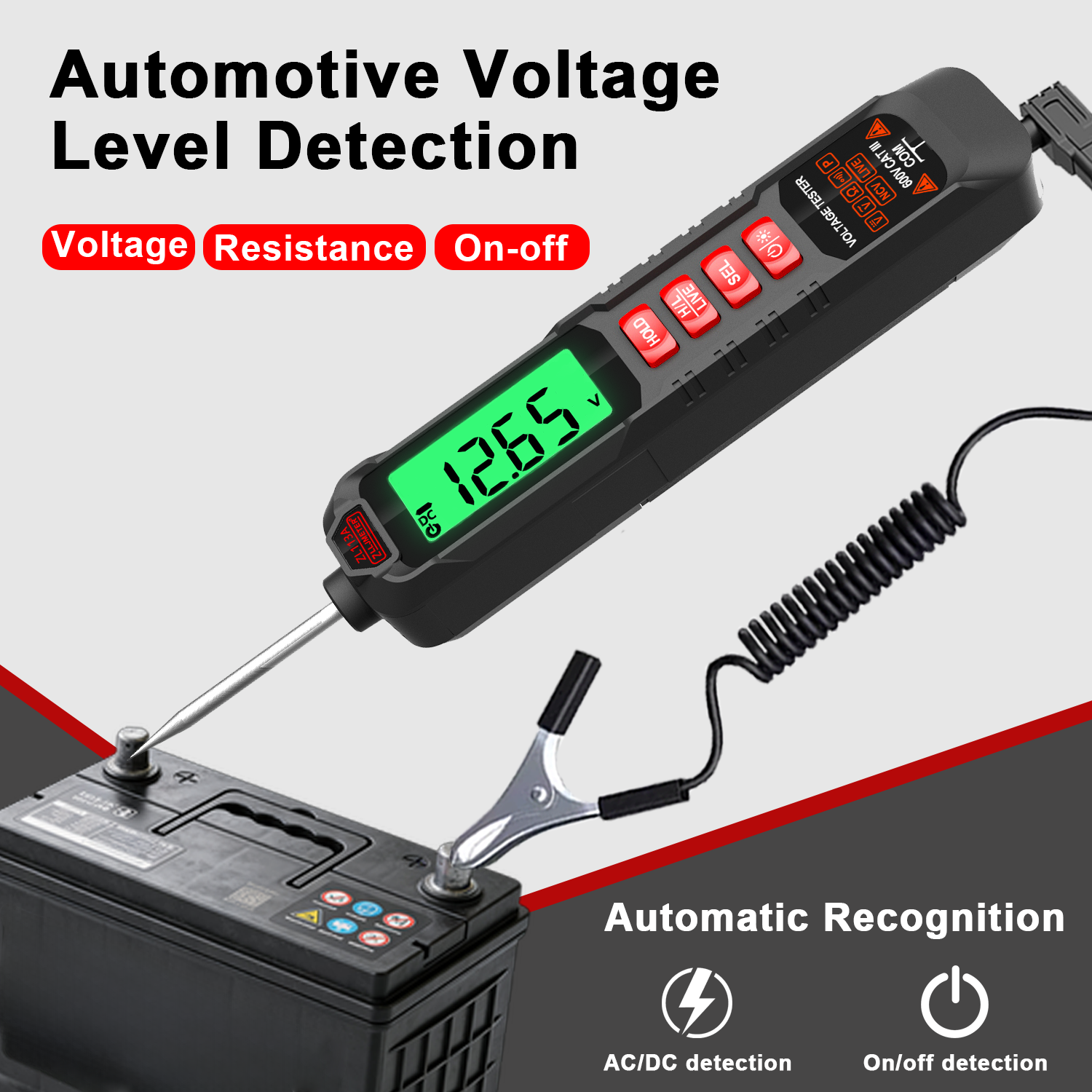 Multimeter Digital - Smart Car Circuit Tester Digital Pen