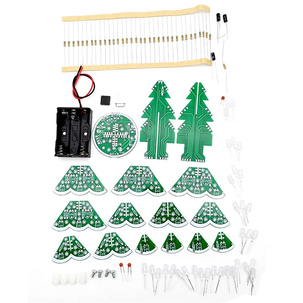 Diy Electronics Hobby - Newest! 3D Stereo Christmas Tree LED