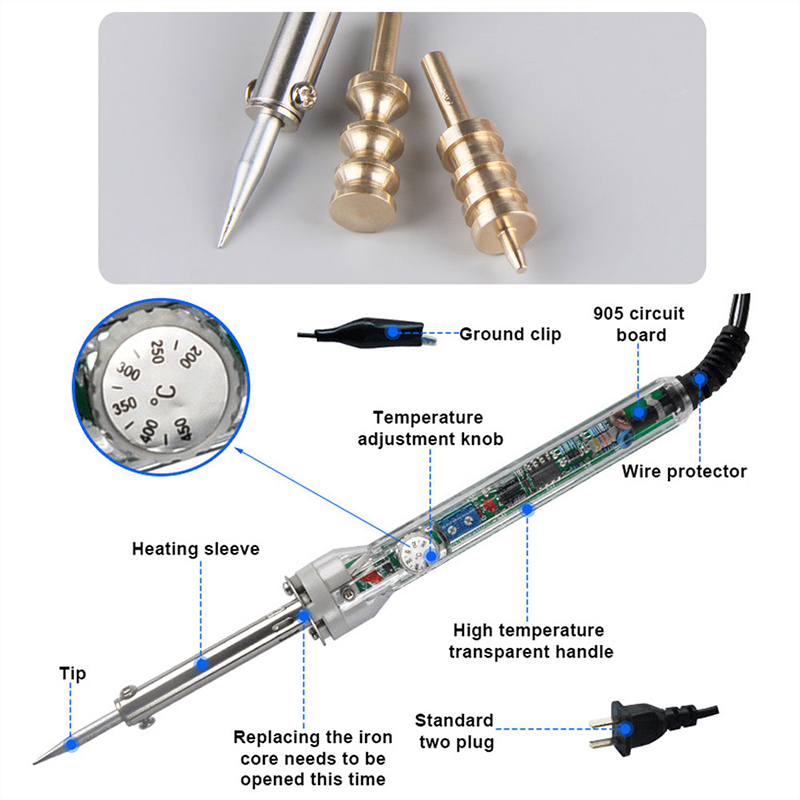 Leather Electric Brass Solder  - Diy Electronics Hobby review and price