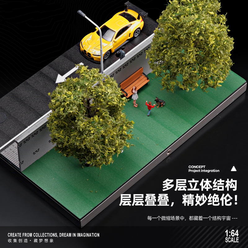 1/64 Diorama Miniature Scene C - Hobby Diy Electronics Kit review and price