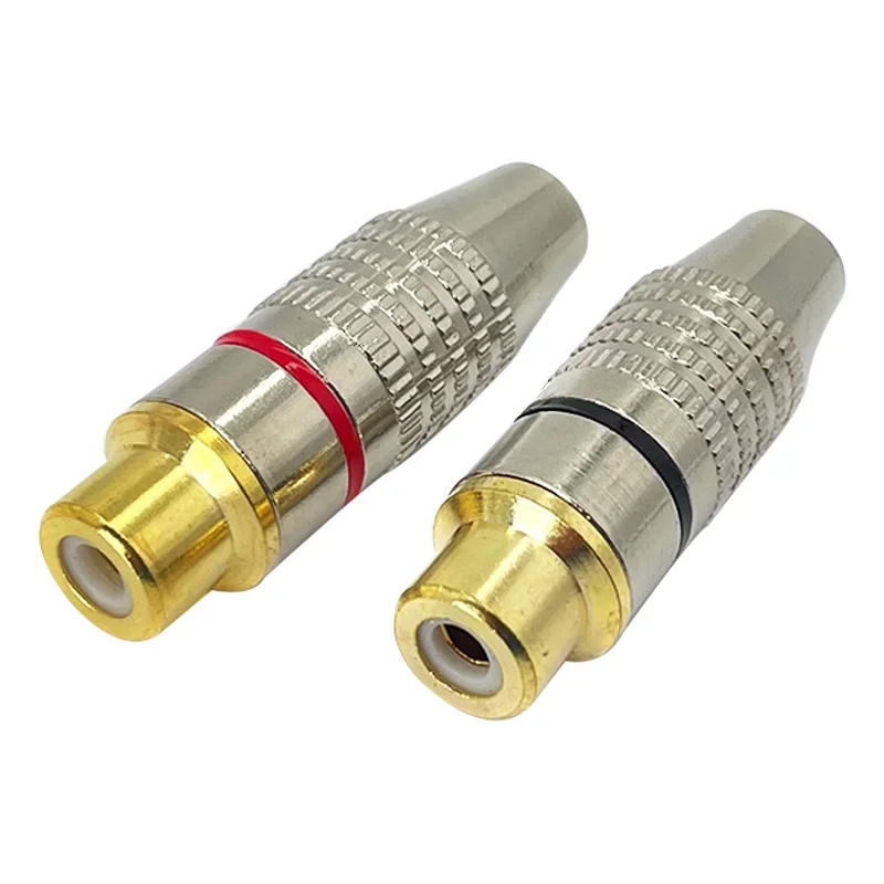 Gold Plated RCA Female Jack Pl - Diy Electronics Videos review and price