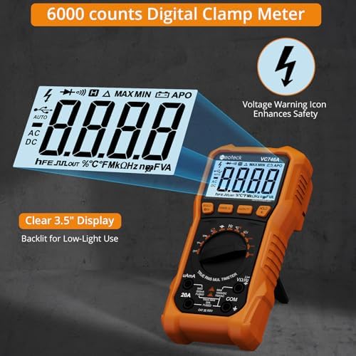 Neoteck 6000 Count TRMS Digita - Multimeter Digital review and price