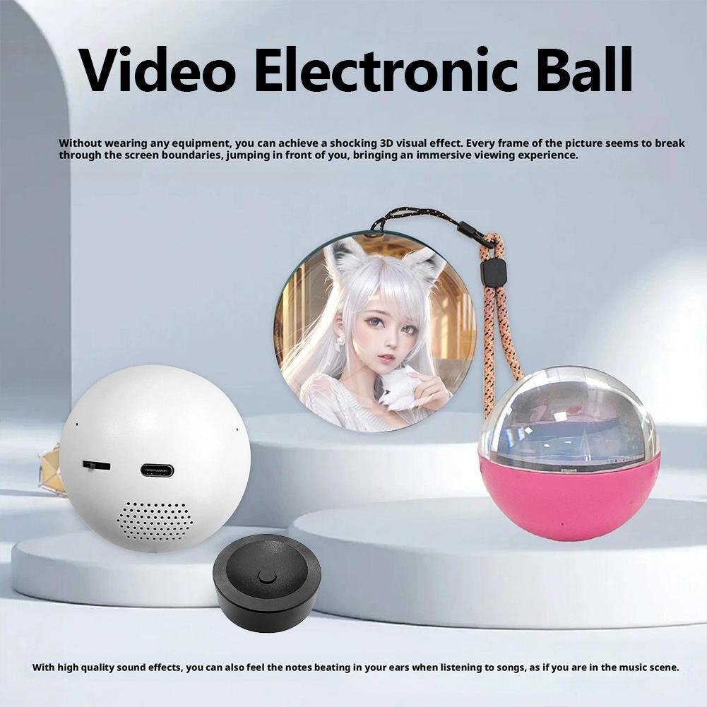 3D Magic Crystal Ball Video Pl - Diy Electronics Videos review and price