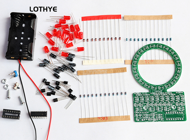 DIY Kit LED Gradient Ring Wate - Diy Electronics Hobby review and price