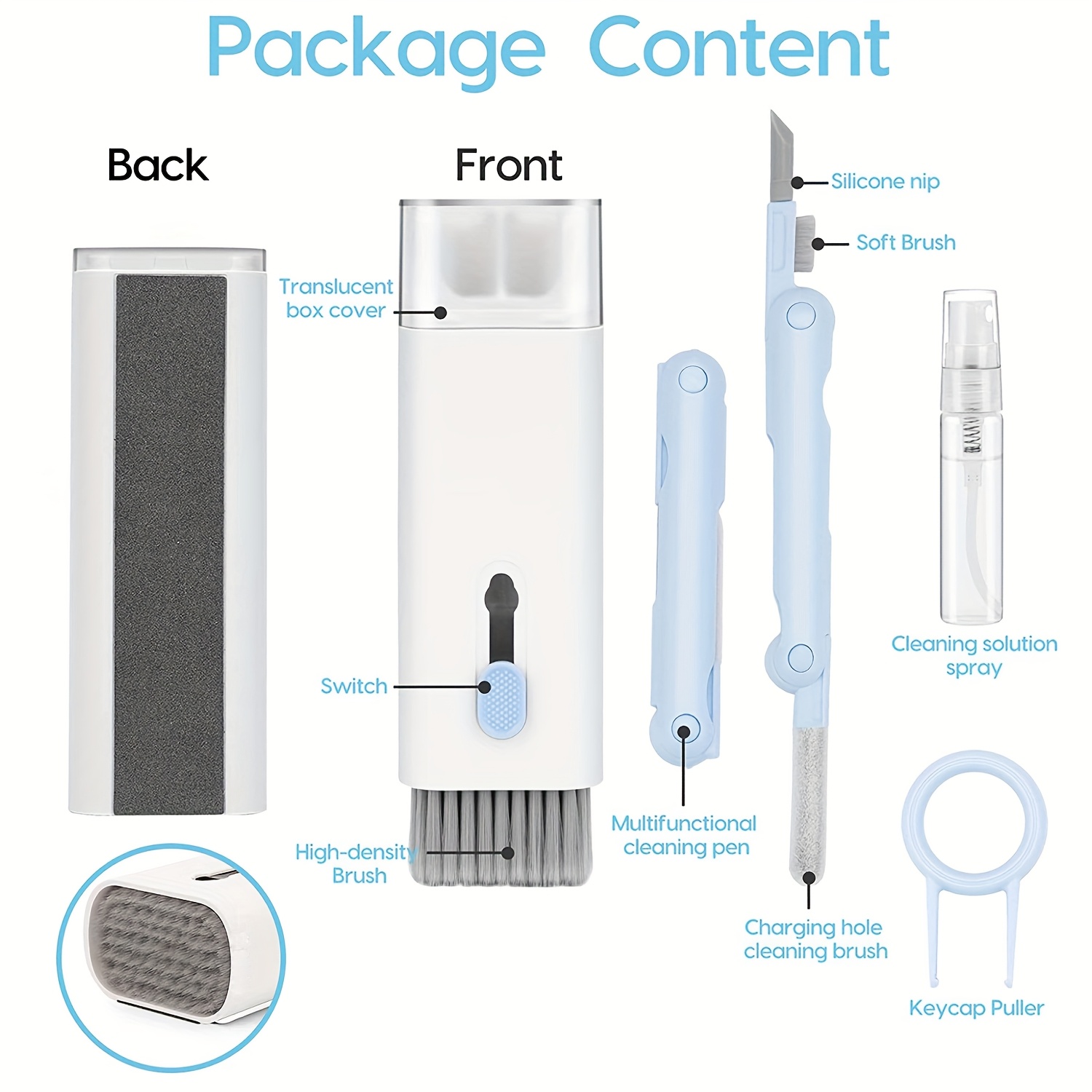 7-in-1 electronic cleaning kit - Learn Diy Electronics review and price