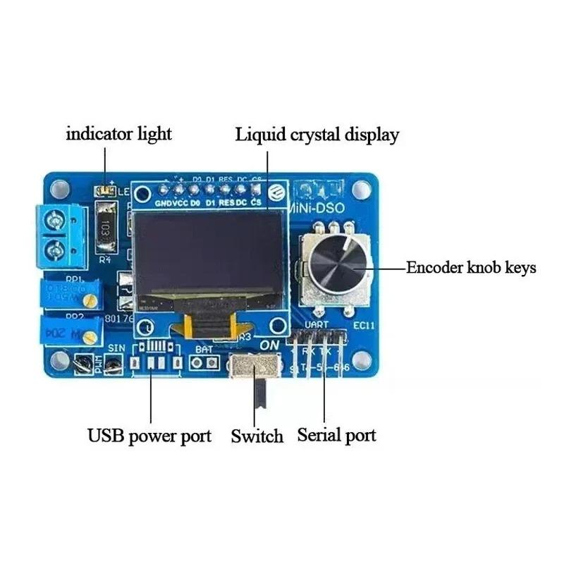Oscilloscope DIY Mini Kit STC8 - Hobby Diy Electronics Kit review and price
