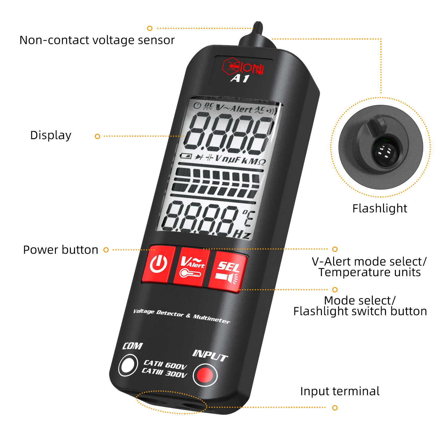 Digital Multimeter Smart Voltm - Multimeter Digital review and price
