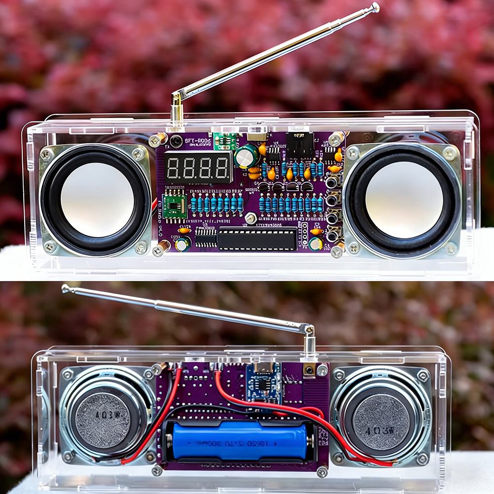 87.5-108MHz Dual-Channel FM Ra - Diy Audio Electronics Projects review and price
