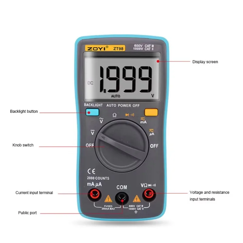 【Hot】ZOTEK ZT100 Digital Multi - Multimeter Digital review and price