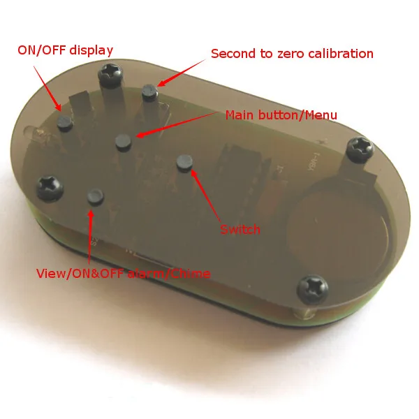 Large Screen Remote Clock Elec - Diy Electronics To Sell review and price