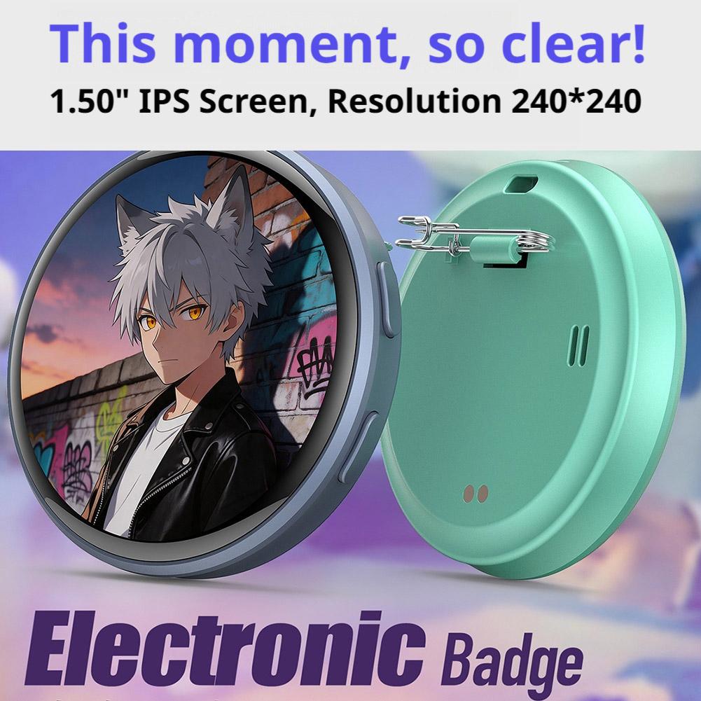 Smart Dynamic Electronic Badge - Diy Electronics Videos review and price