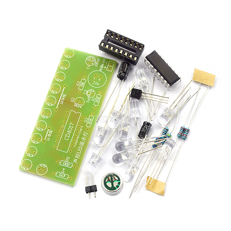 CD4017 Voice Control LED Water - Diy Electronics Com review and price