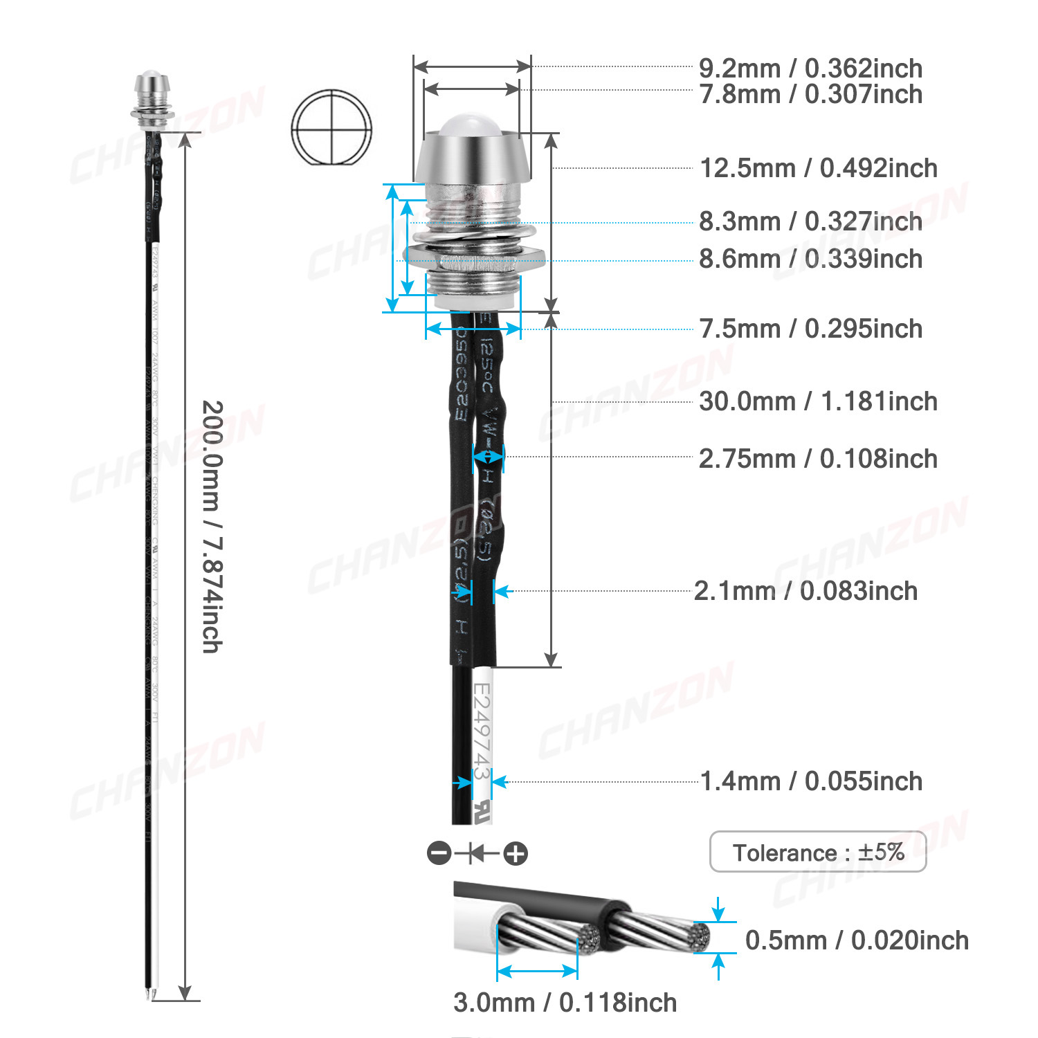 5mm Prewired LED Kit 12V Diffu - Hobby Diy Electronics Kit review and price