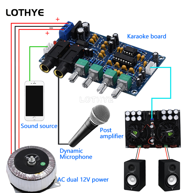 PT2399 Microphone Amplifier Bo - Diy Electronics Music review and price