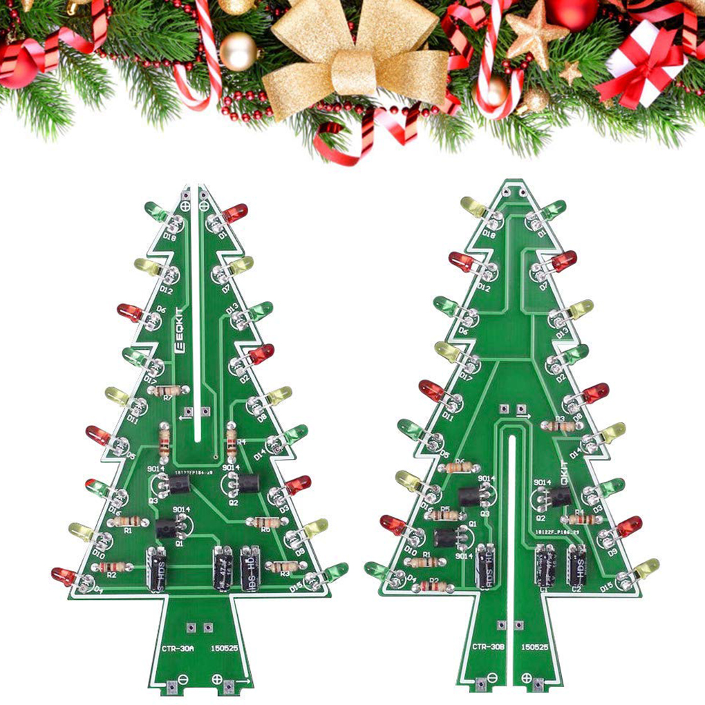 DIY Christmas Tree LED Flash K - Learn Diy Electronics review and price