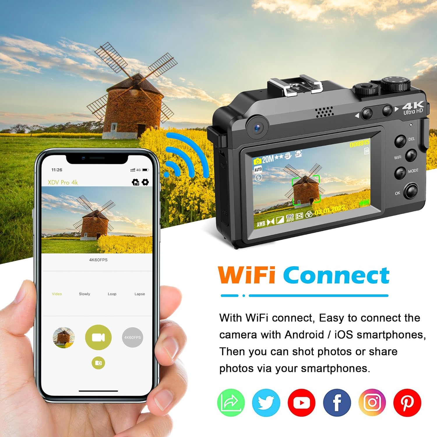 56MP Digital Camera For Photog - Diy Electronics Videos review and price