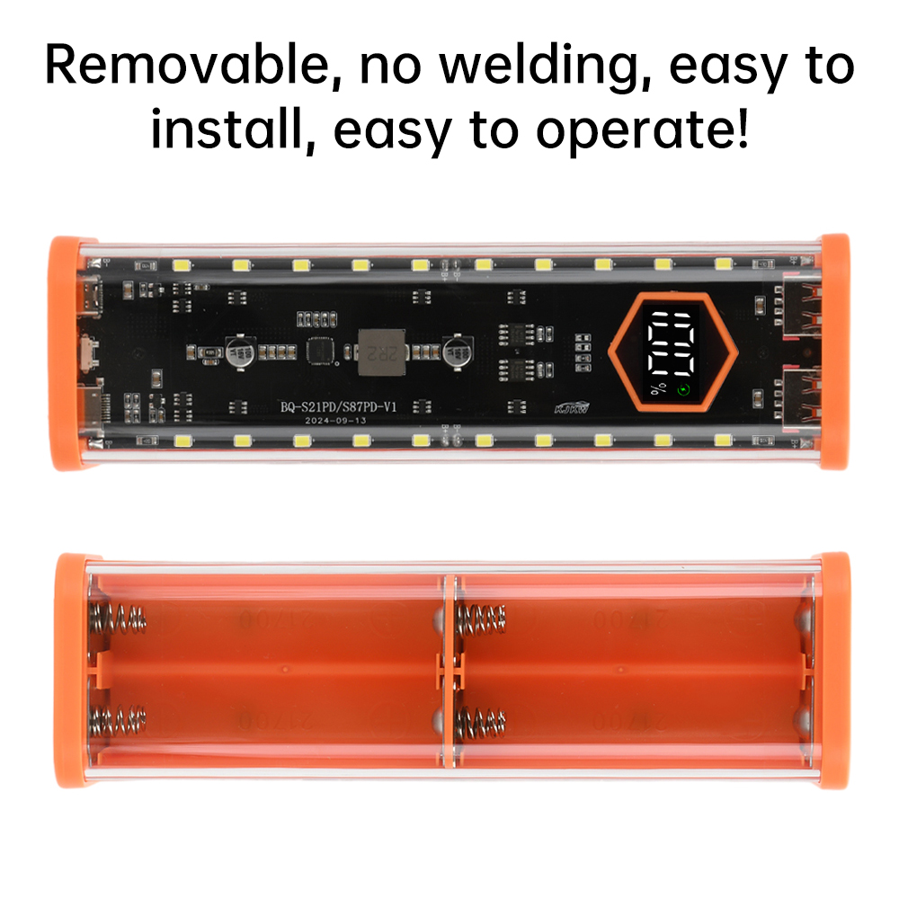 8*21700 Battery Case 22.5W Fas - Diy Electronics Hobby review and price