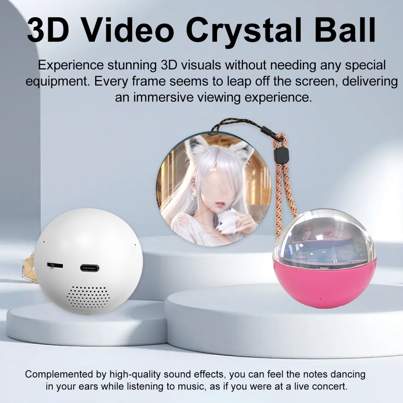 Wifi 3D Crystal Ball Customize - Diy Electronics Videos review and price
