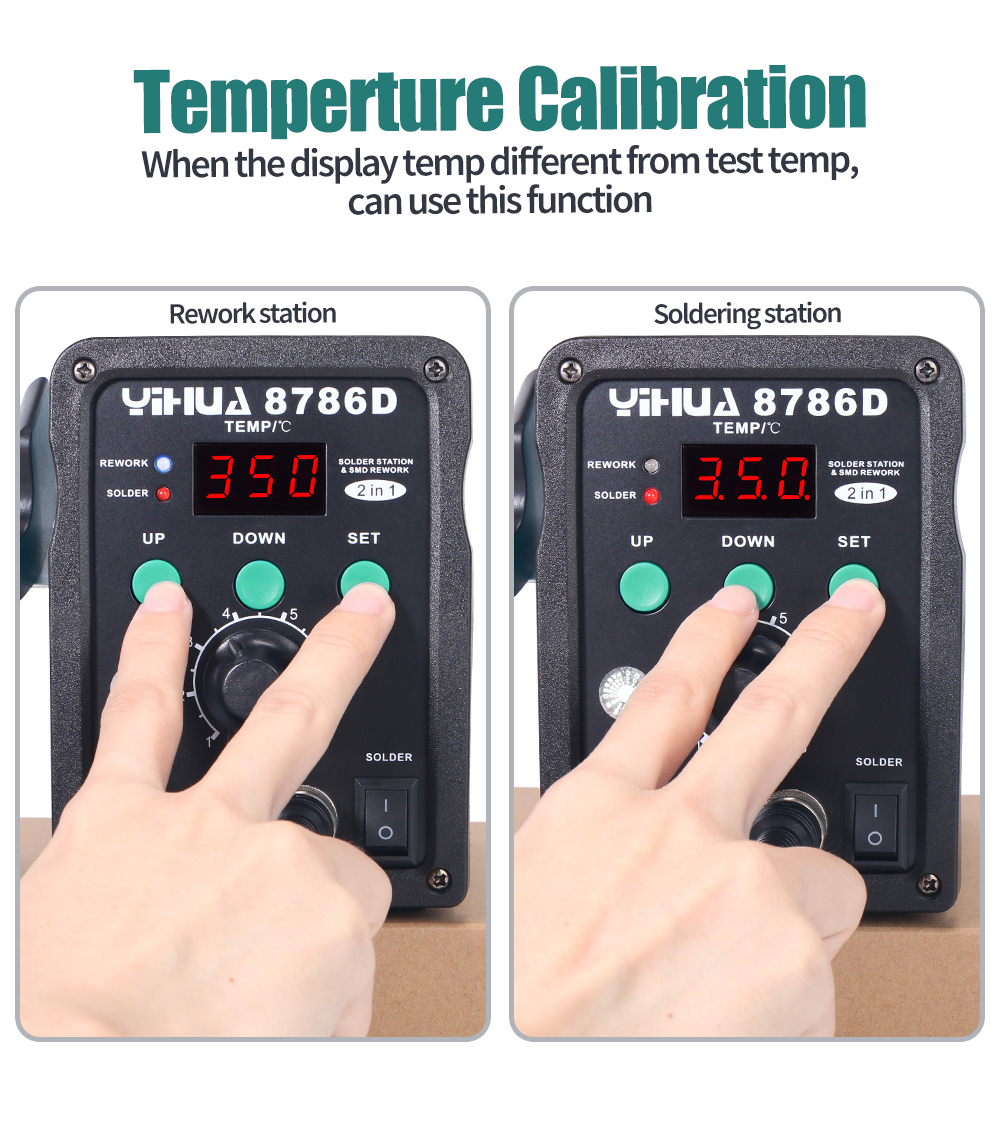 YIHUA 8786D Soldering Iron Hot - Smd Solder Paste review and price