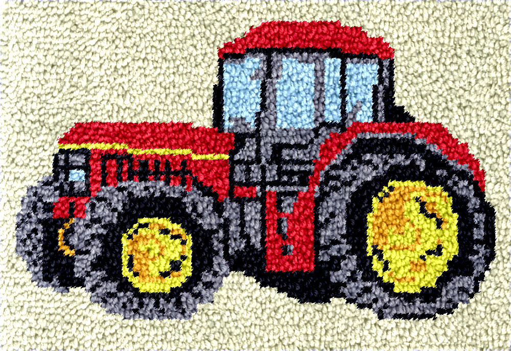 tractor Latch hook rug kits wi - Hobby Diy Electronics Kit review and price