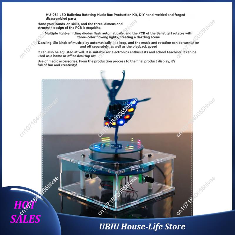 Rotating Music Box DIY Electro - Diy Electronics Music review and price