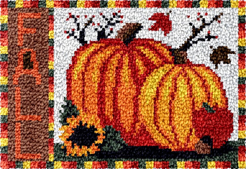 Pumpkin Latch hook kit with pr - Hobby Diy Electronics Kit review and price