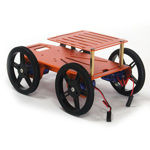4WD Four-Wheel Drive Car Kit D - Hobby Diy Electronics Kit review and price