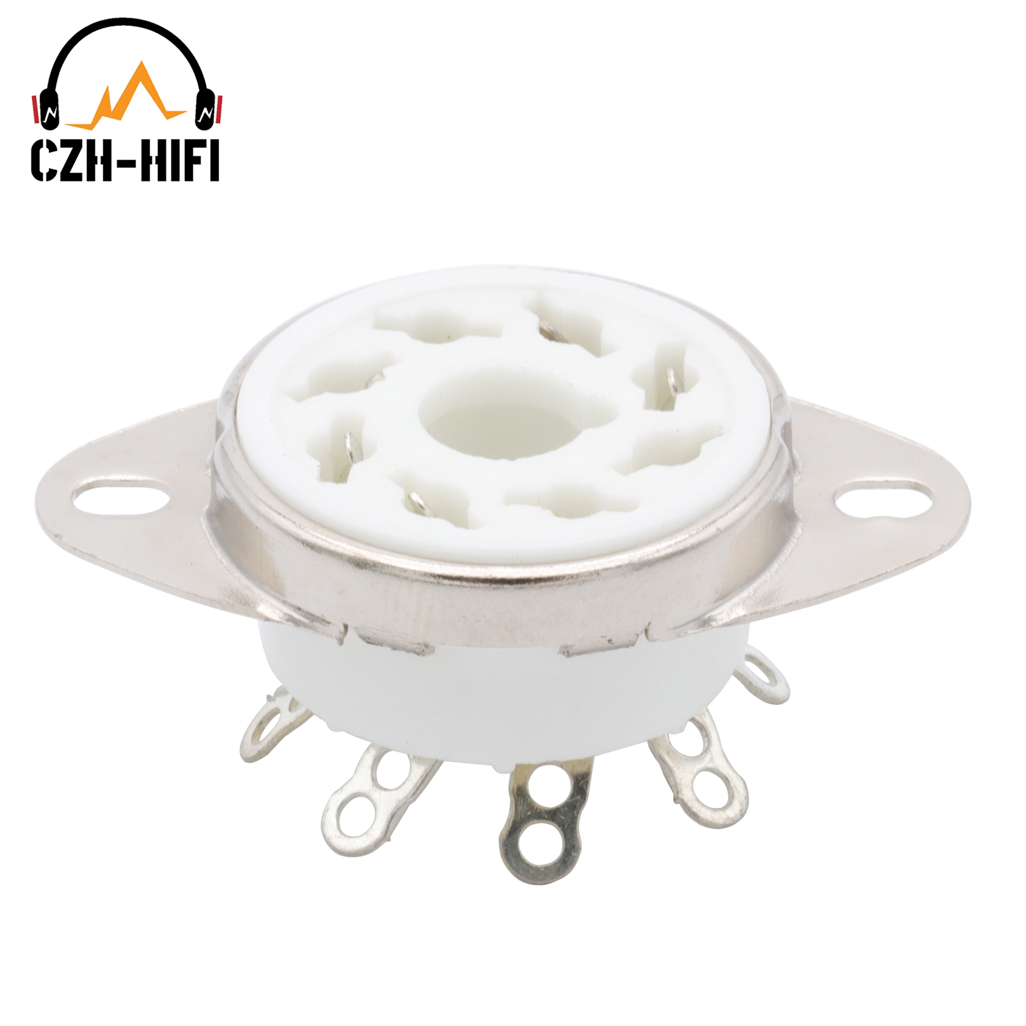 1PC 8pin K8A Octal Tube Socket - Diy Electronics Music review and price