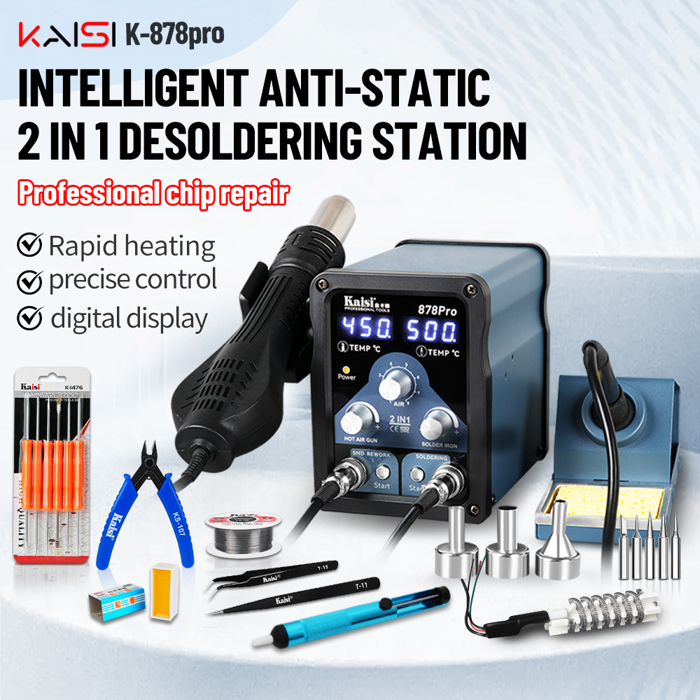 Kaisi 878Pro 700W Soldering St - Smd Solder Paste review and price